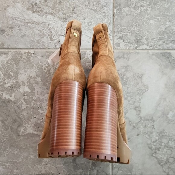 Veronica Beard Hannigan Suede Platform Boots in Hazelwood, New, Size 11 - Picture 8 of 15